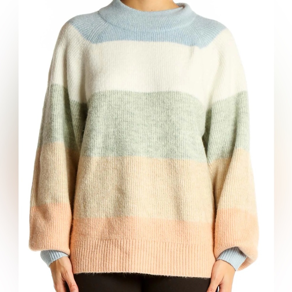 GAP Women's Multicolor Striped Sweater | Size M - Picture 2 of 7